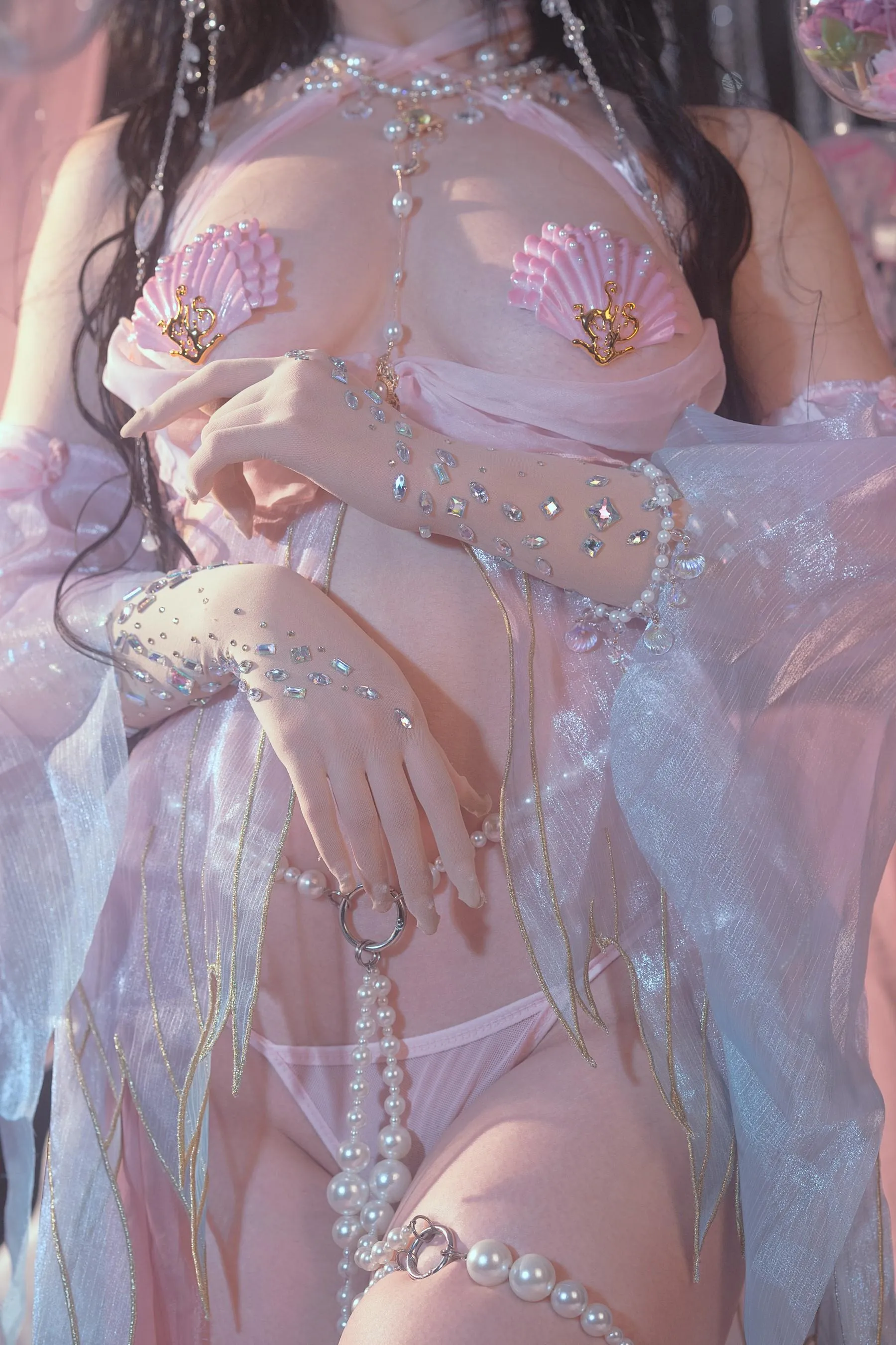 云溪溪 – NO.50 奶桃 海的女儿 [41P]插图9